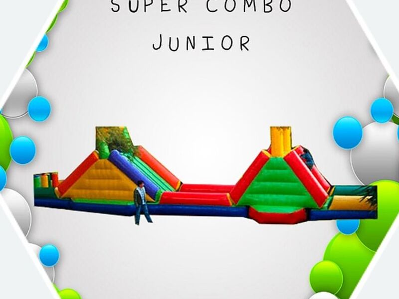 Inflable super combo junior CDMX