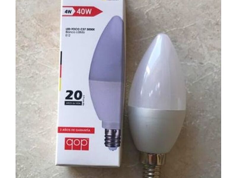 Foco vela led  México