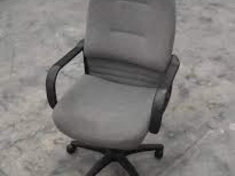 Silla Giratoria Gris Michoacán 