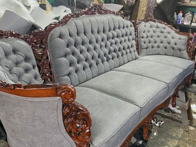 Sillón Tapizado Clásico Michoacán 