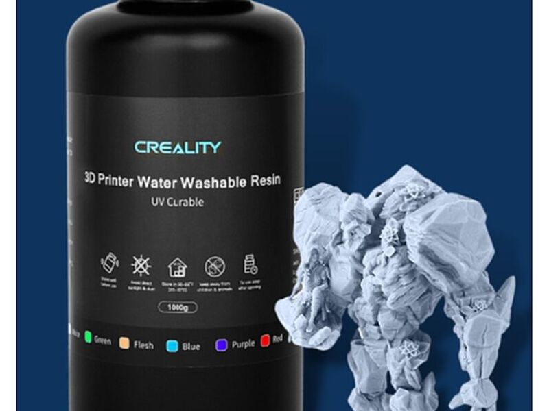 Resina 3D Lavable con Agua - Elegoo Water Washable - Impresora