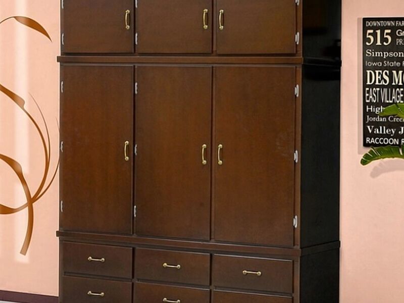 Clóset Ibiza 3 puertas nogal Zacatecas