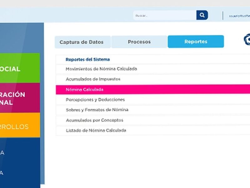  Sistema nómina México