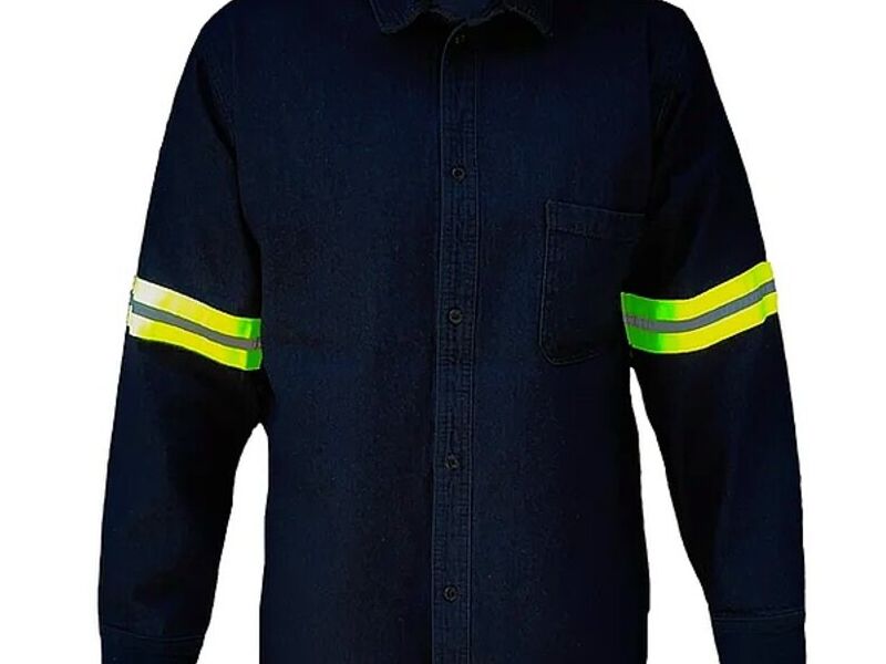 Camisa Industrial de Mezclilla 