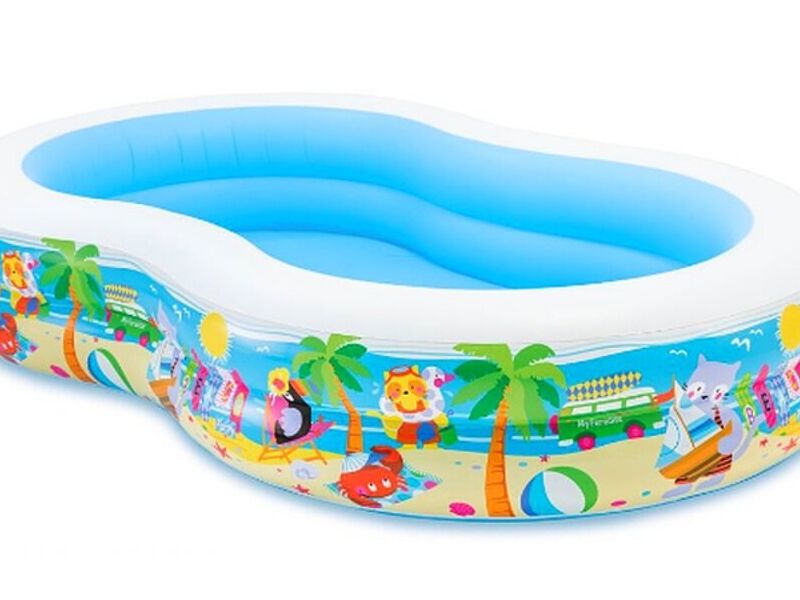 ALBERCA INFLABLE PARAÍSO DEL MAR -INTEX