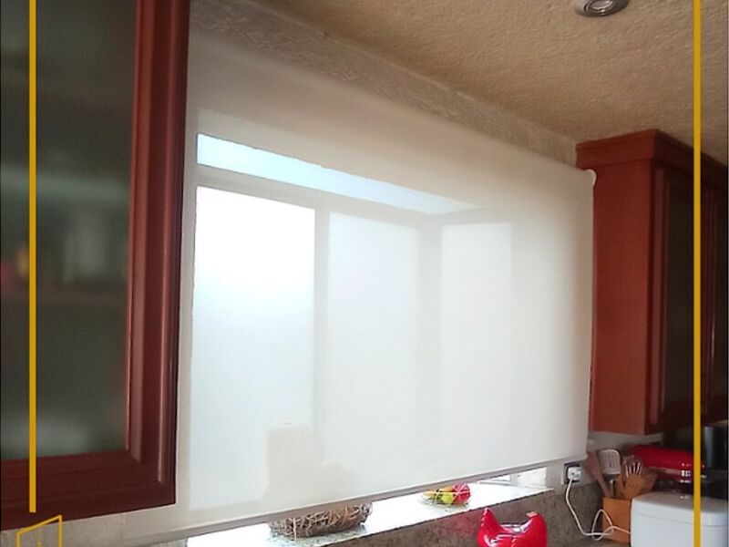 Cortina enrollable cocina Saltillo