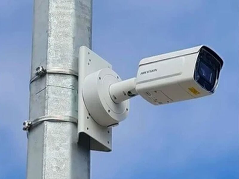 Cámaras seguridad postes México