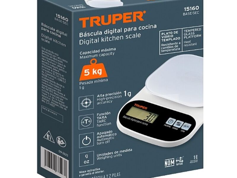 Báscula Digital 5Kg México
