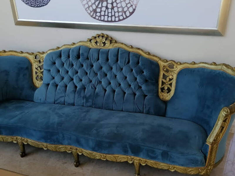 Sillón Clásico Azul Mazatlán
