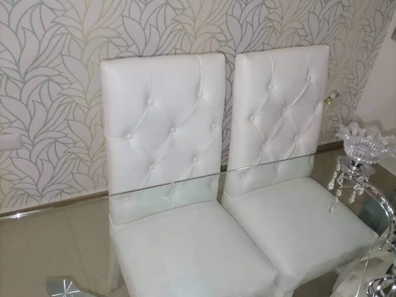 Sillas Tapizadas Blancas Mazatlán