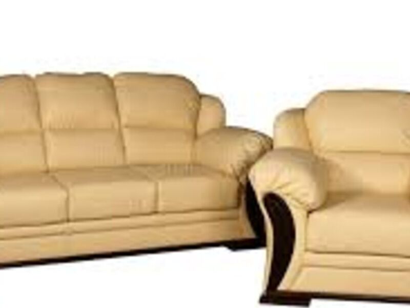 Sillones Tapizado Crema Mazatlán