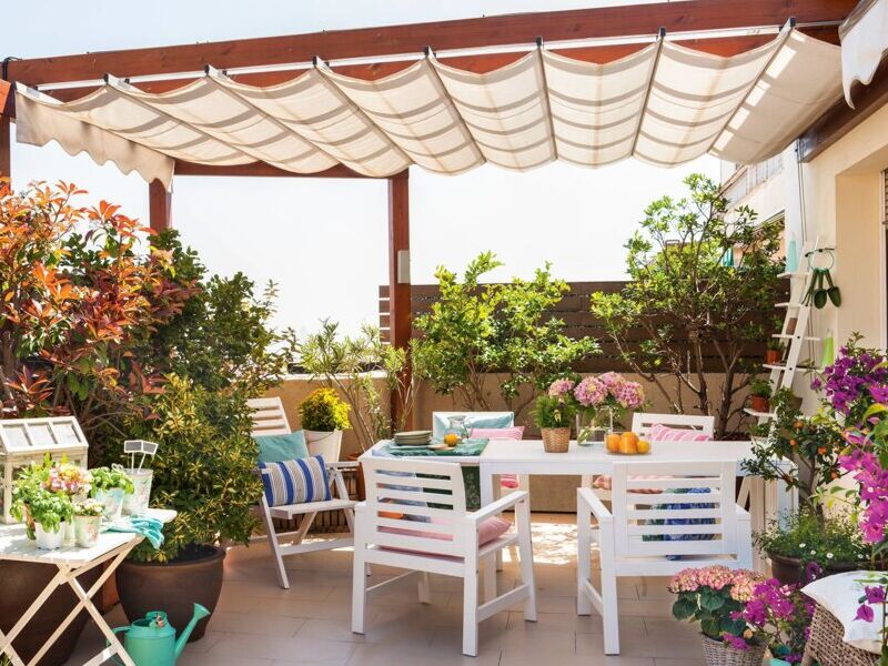 Pergola en plastico