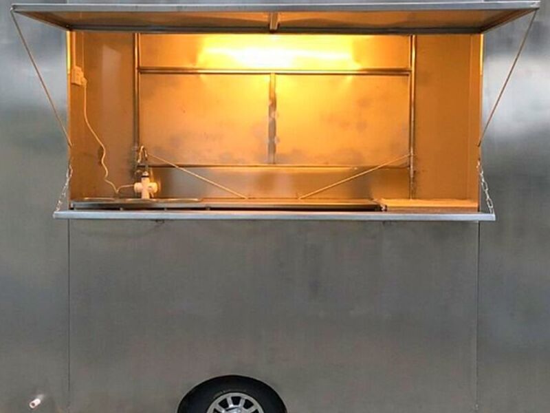 Carro Comida Acero Inoxidable México