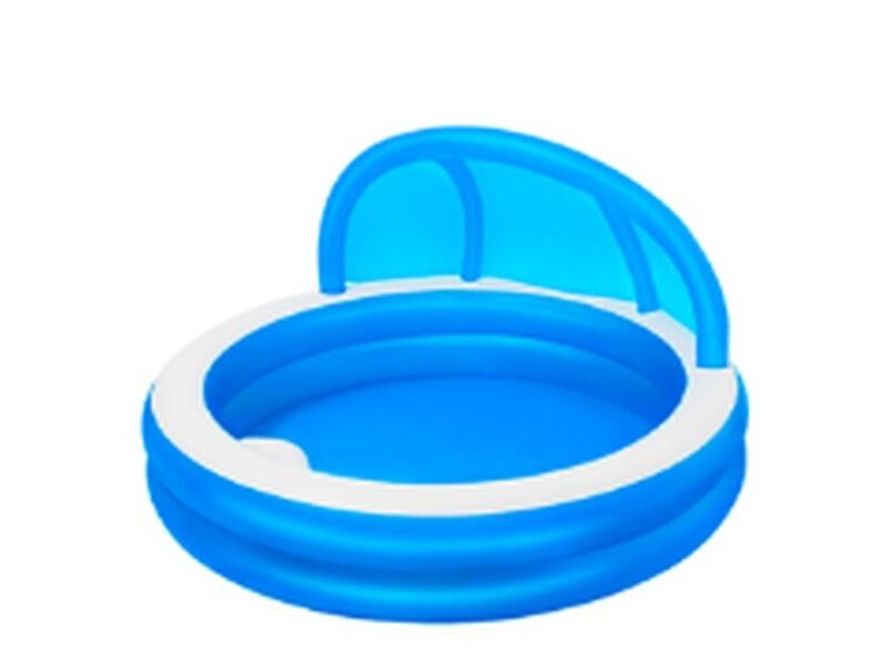 Alberca Inflable Circular Azul Familiar 