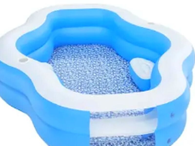 Alberca Inflable Familiar Con Asientos  