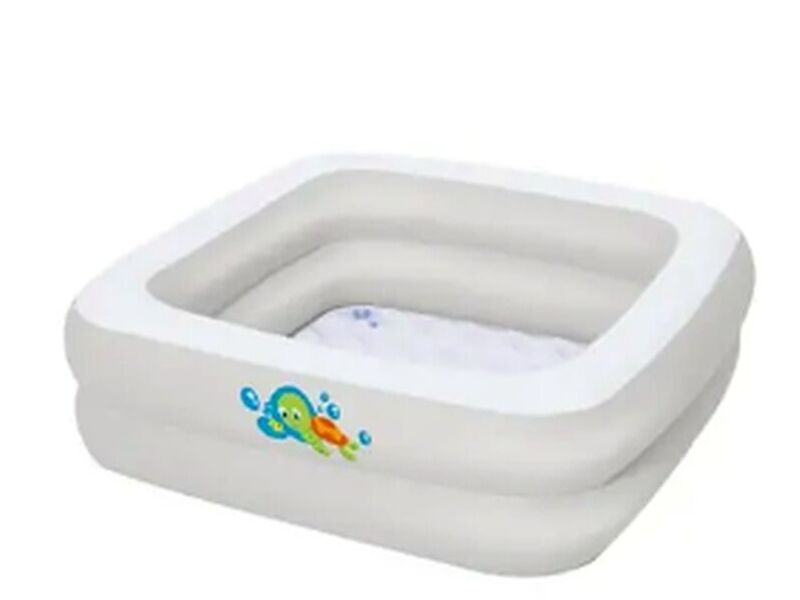 Alberca Inflable Cuadrada Para Bebe 86 cm