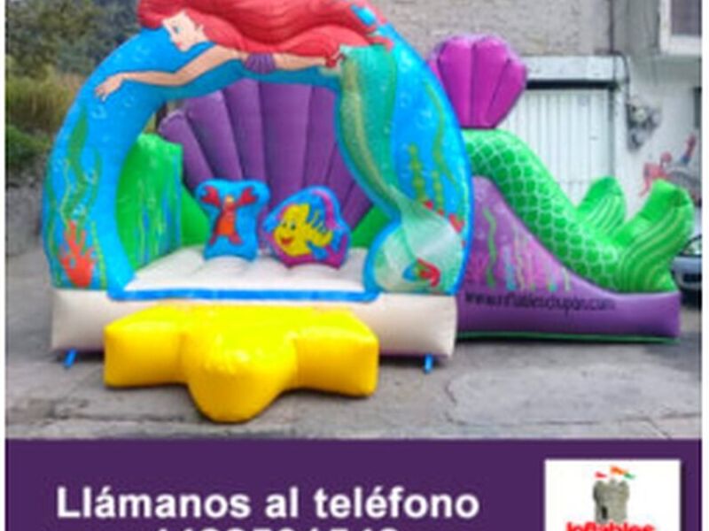 Inflable La Sirenita