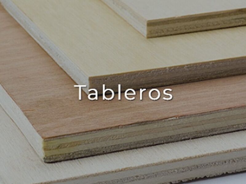 Tableros Madera México