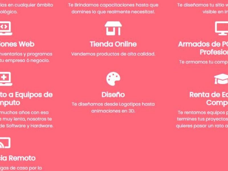 Diseño y Desarrollo de Páginas Web