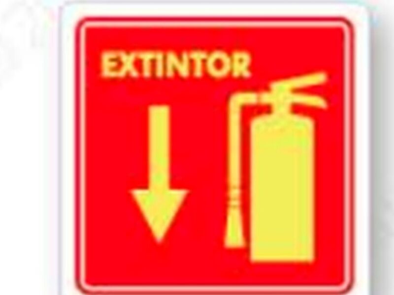 Señalética extintor México
