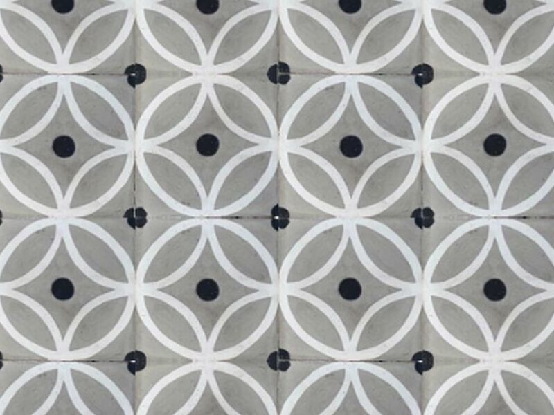 Mosaico diseño circular