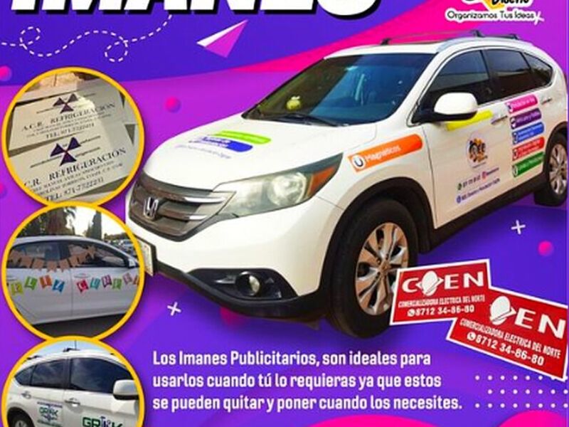 Imanes Publicitarios Saltillo