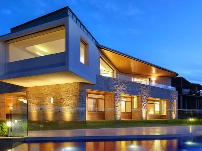 ARQUITECTURA CASA ILUMINADA MEXICO