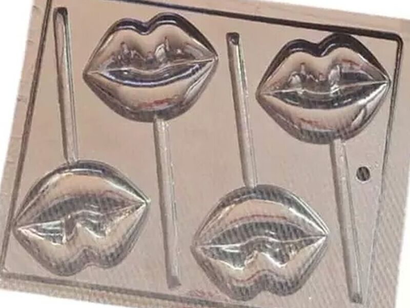Molde kiss paletas de chocolate México