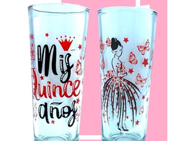 Vasos jaibolero personalizados en CDMX