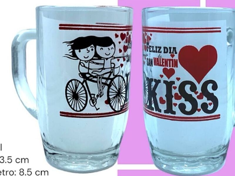 Tarro cervecero de cristal personalizado CDMX
