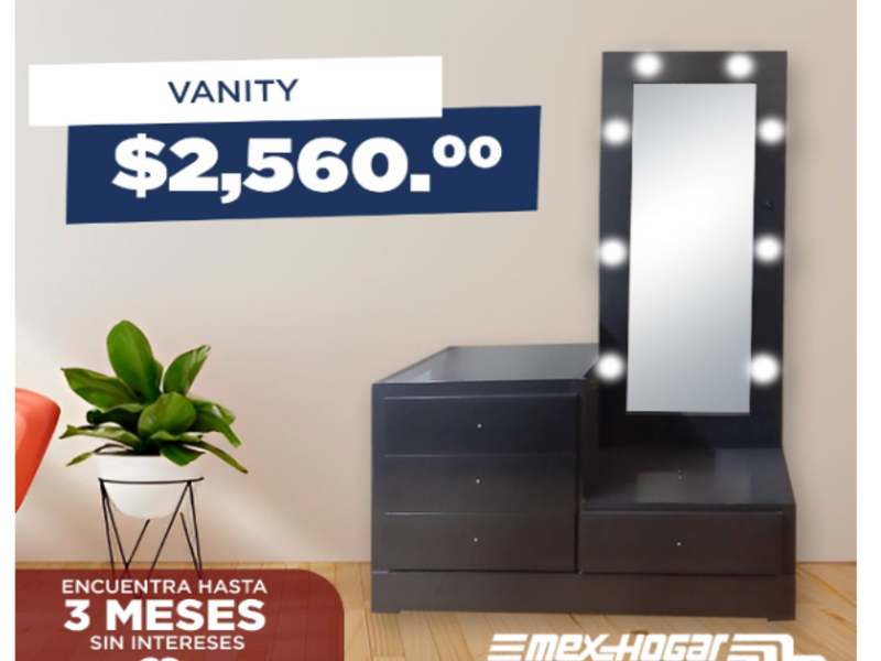 Mueble VANITY Aguascalientes