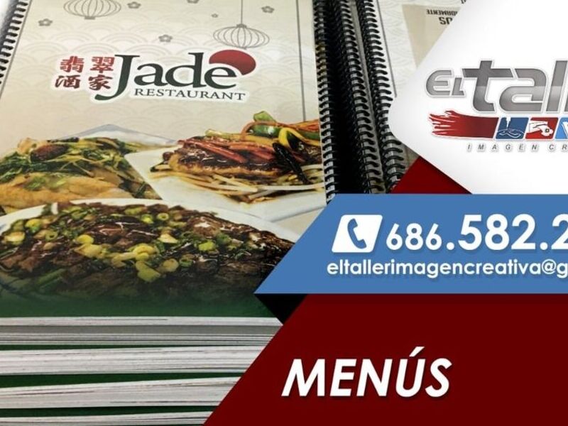 Servicio Impresión Menús Mexicali 