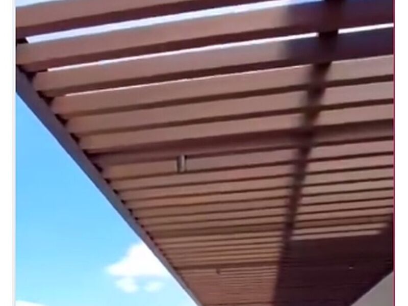 Pergola Diseño Madera México