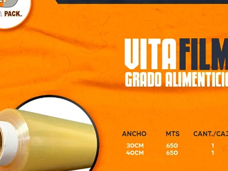 Vitafilm grado alimenticio Guadalajara