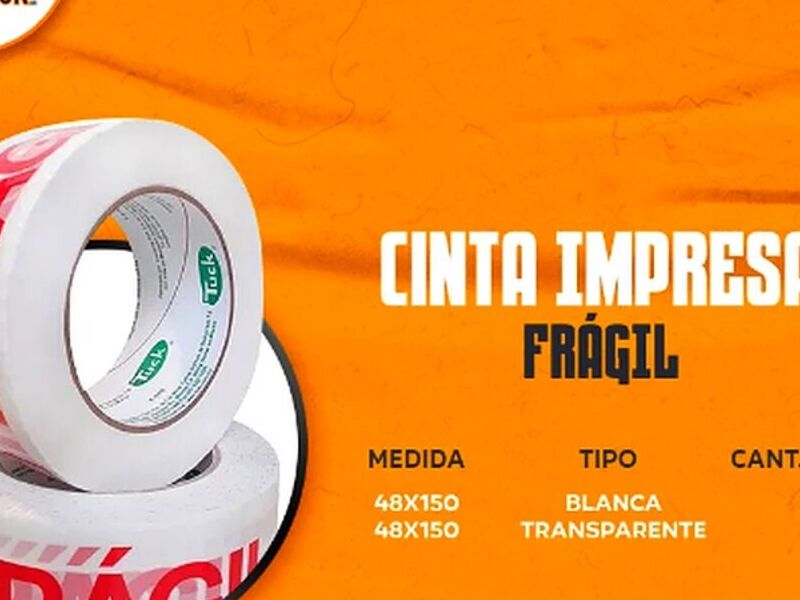 Cinta Impresa FRAGIL Guadalajara
