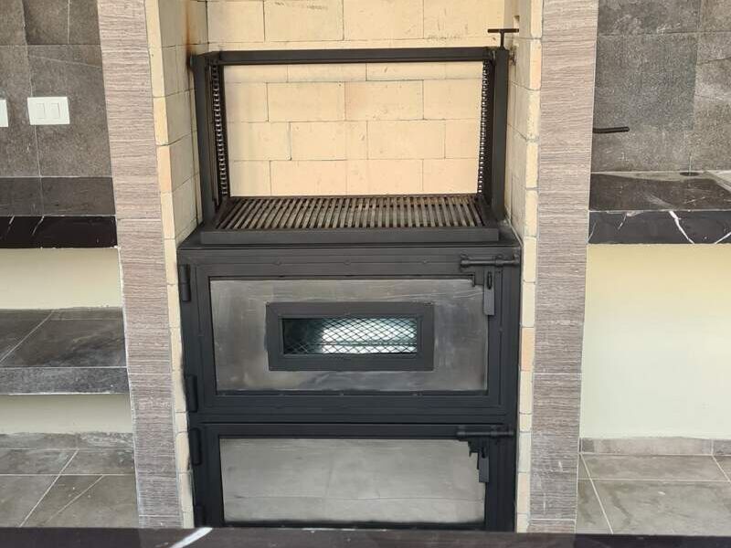 Asador mediano inoxidable México