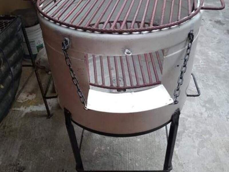 Asador Vertical Blanco México
