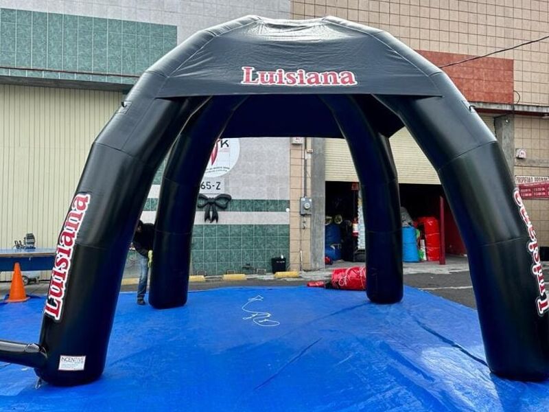 CARPA INFLABLE NEGRA MÉXICO