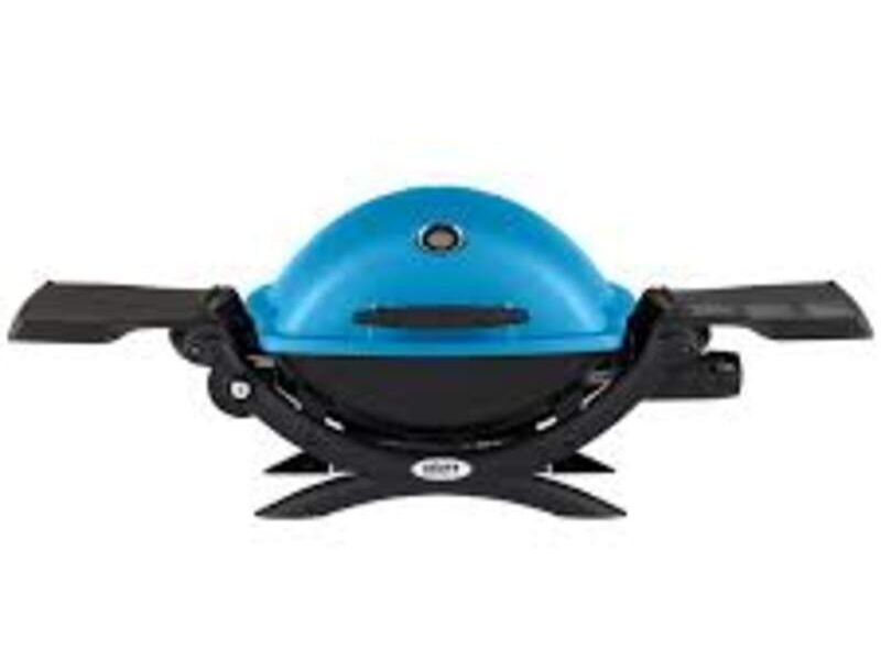 Parrilla a gas Weber Q 1200 Azul México