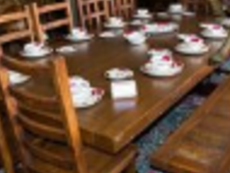 Comedor Moderno de Madera Puebla 