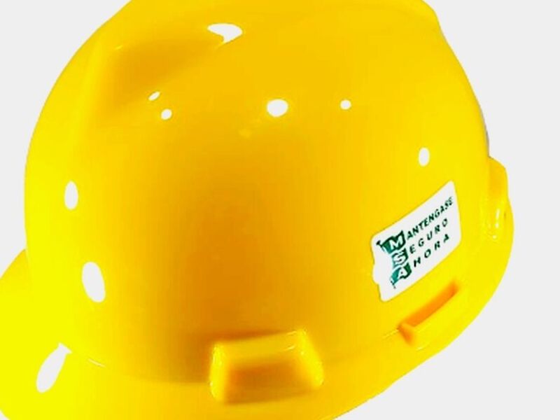 Casco Seguridad Amarillo Sonora
