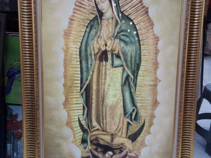 Enmarcado Dorado Campeche 
