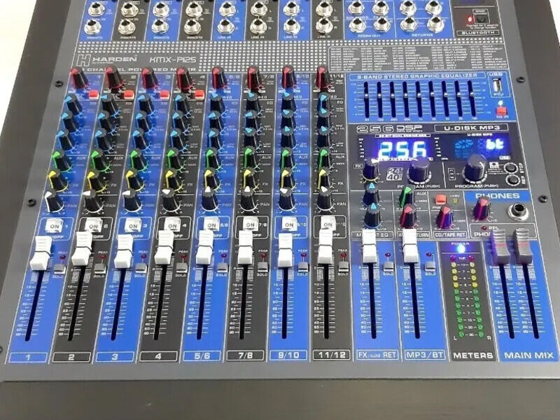 Mezcladora Amplificada México