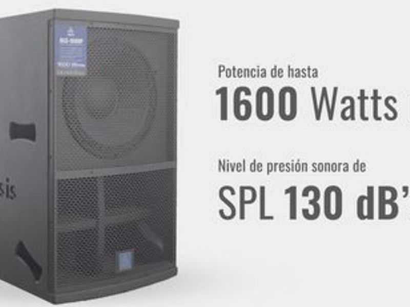 Subwoofer Elipsis México