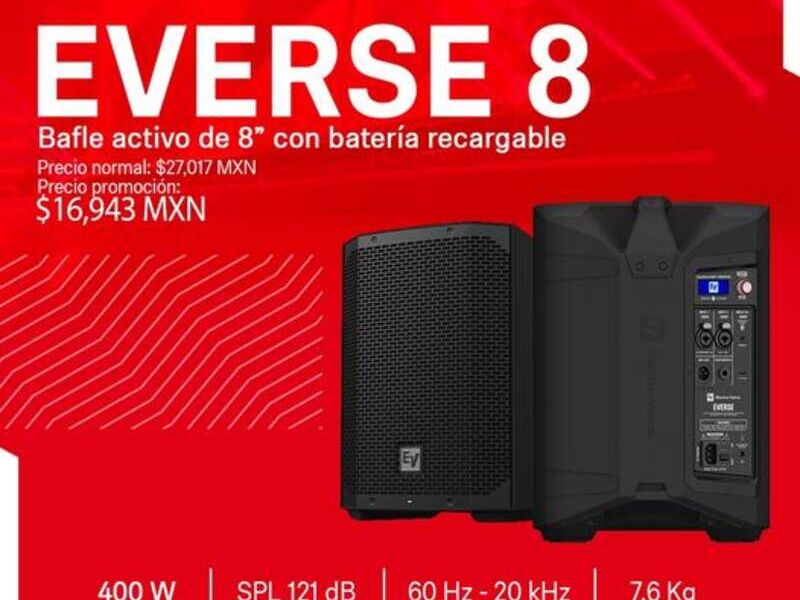 Bafle Activo Everse México