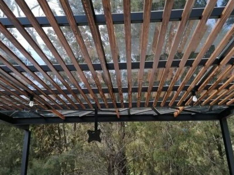 pérgola madera