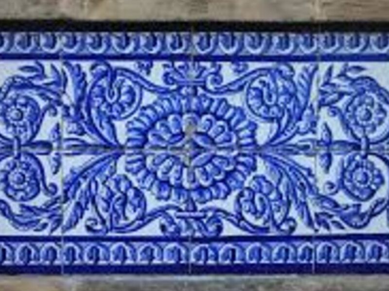 Cuadro Decorativo Azul León