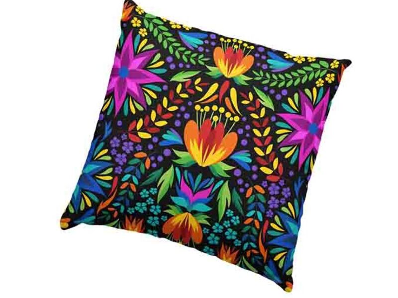 Cojines Decorativos De Huichol Mod. 17 México