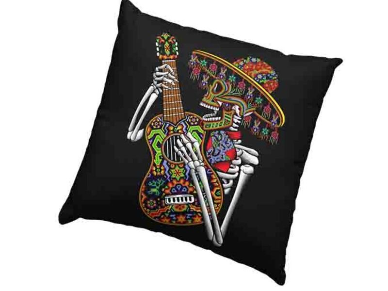 Cojines Decorativos De Huichol Mod. 8 México