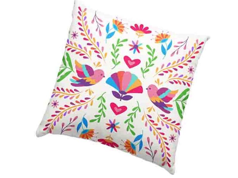 Cojines Decorativos De Huichol Mod. 16 México